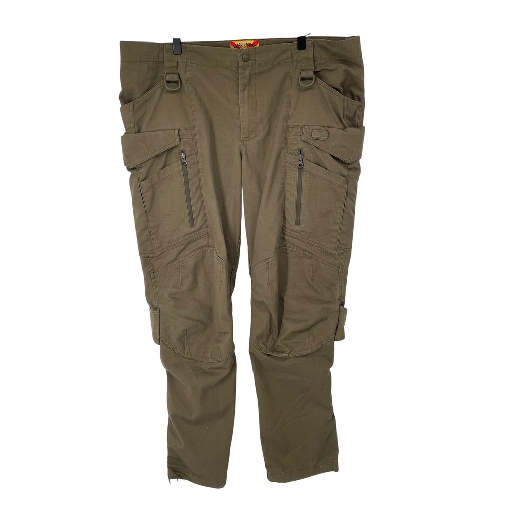 M-Tac Conquistador Ripstop Pant Men 36x30 Olive Green Gen 1 Flex Tactical Cargo‎
